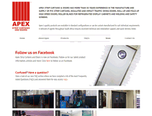 Tablet Screenshot of apexstrip.co.za